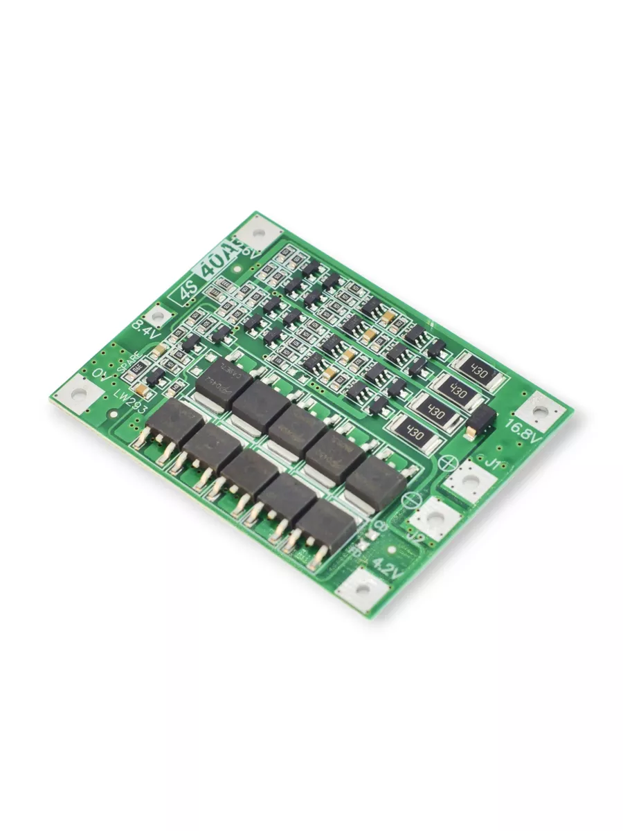 BMS 4S 40A плата защиты с баланс. 14.4В 16.8В для Li-ion