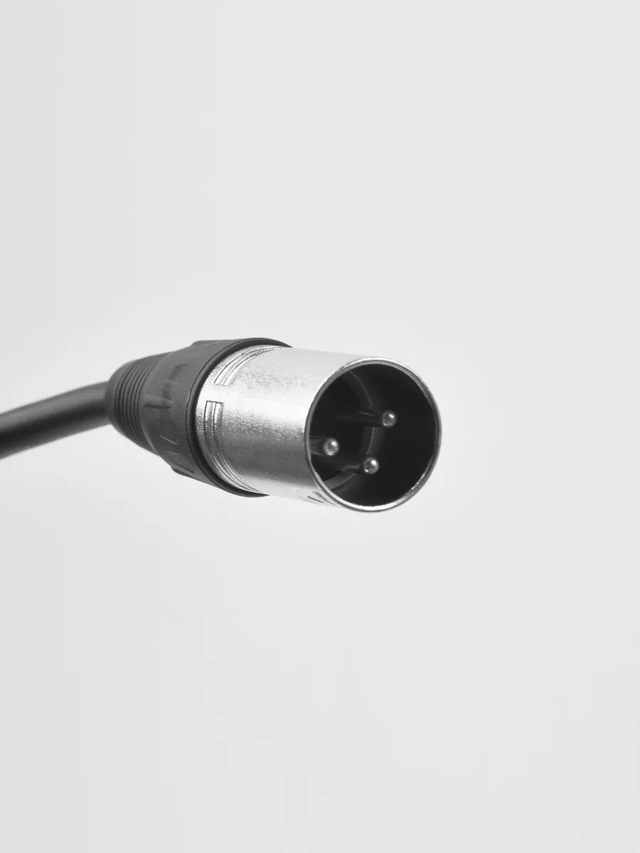 Аудиокабель 3м, Jack - XLR, экранированный