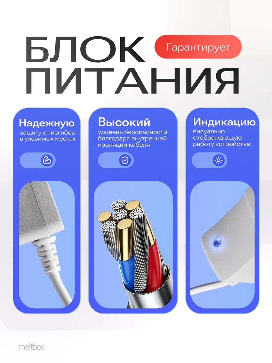 Зарядка для Яндекс станция мини с Алисой 15V 1.2A 4.0*1.7