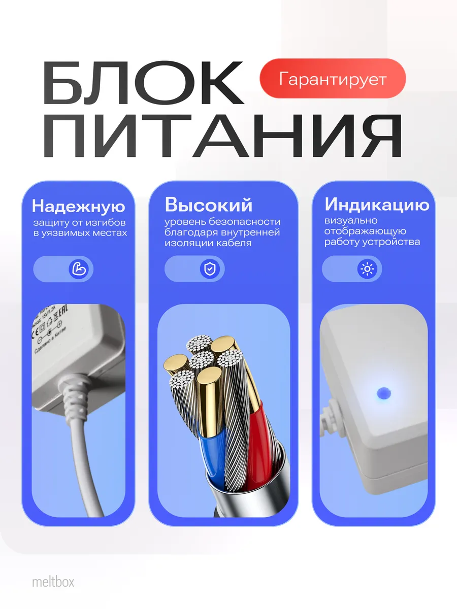 Зарядка для Яндекс станция мини с Алисой 15V 1.2A 4.0*1.7