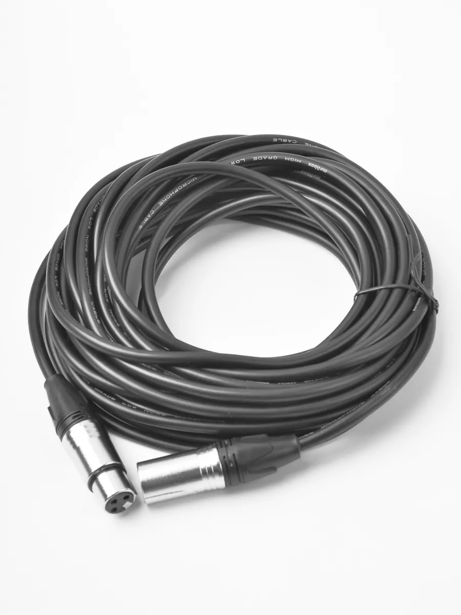 Микрофонный кабель XLR(F)-XLR(M) 10 м