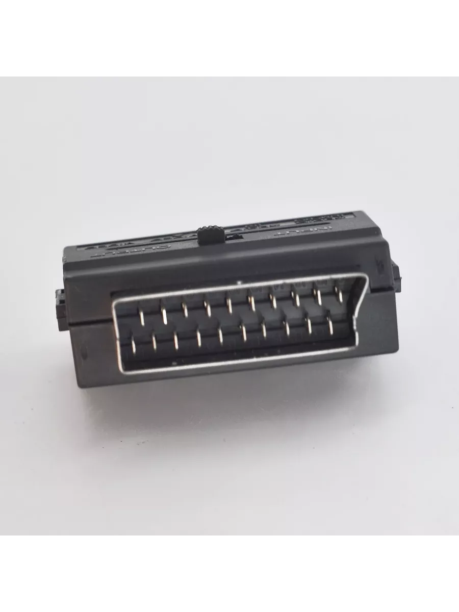 Адаптер-переходник SCART на 3-RCA с переключателем