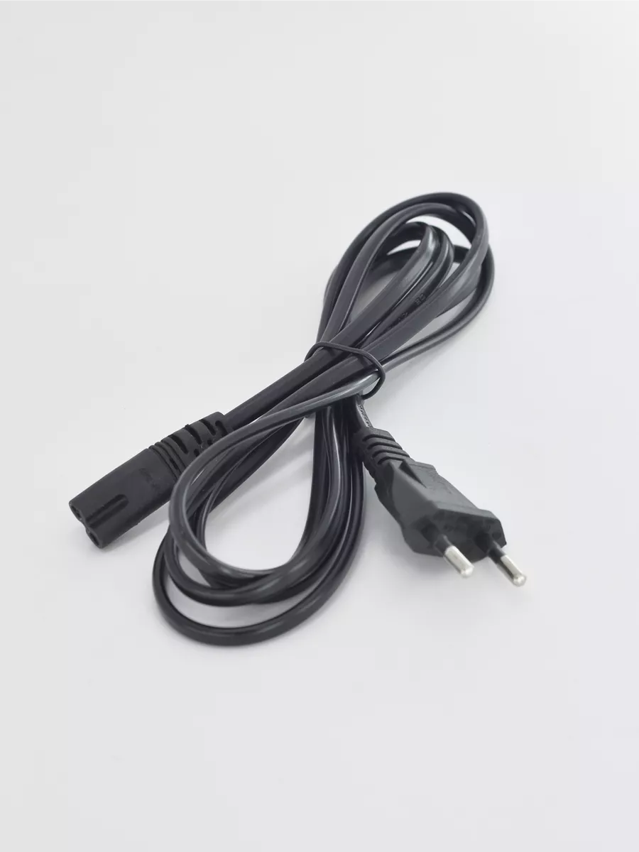 Сетевой кабель питания C7 CEE 7/16, 1.8м, евровилка 2pin