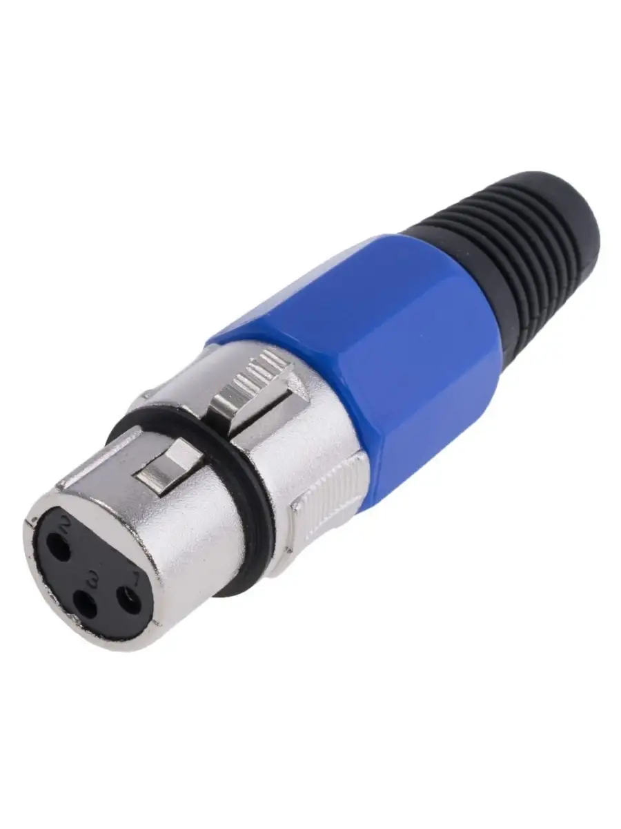 Разъём XLR на шнур (мама), комплект - 2 штуки
