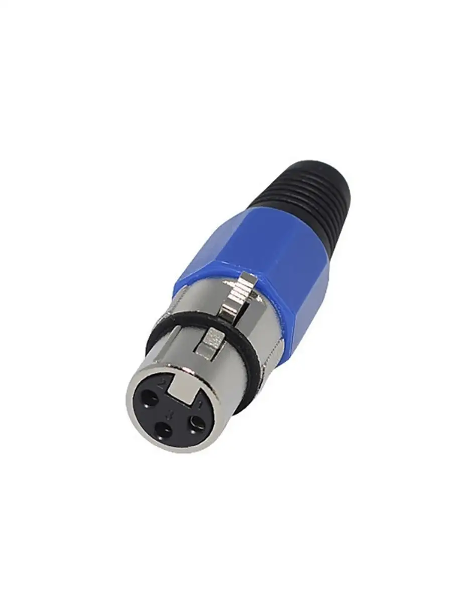 Разъём XLR на шнур (мама), комплект - 2 штуки