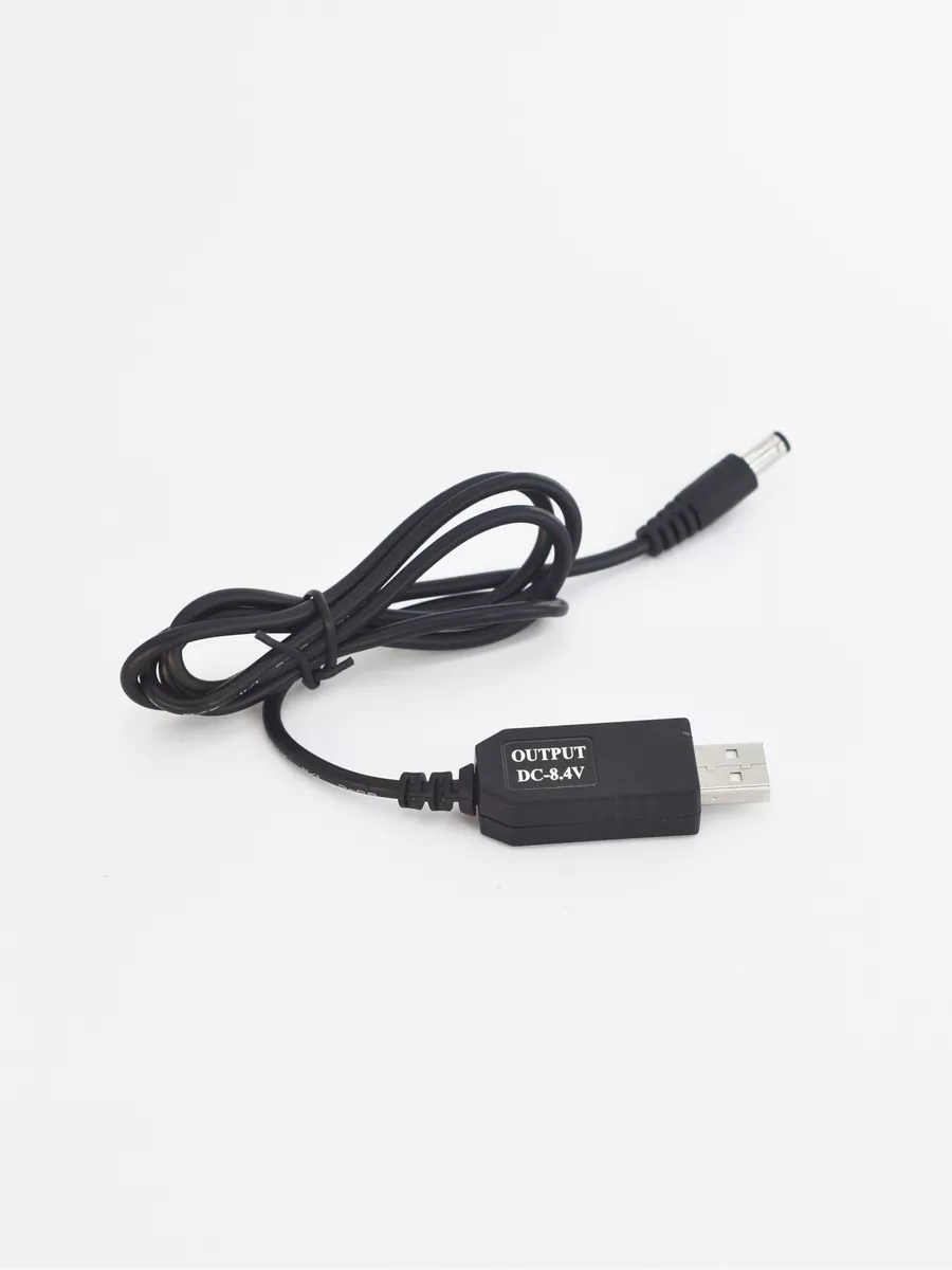 USB кабель DC 5.5 х 2.1 Преобразователь питания 5V в 8,4V