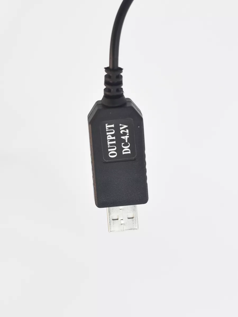 USB кабель DC 5.5 х 2.1 Преобразователь питания 5V в 4,2V