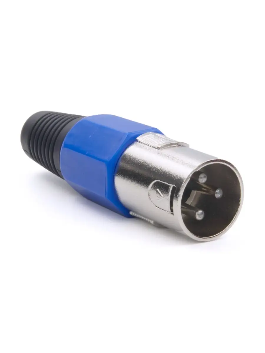 Разъём XLR на шнур (папа), комплект - 2 штуки