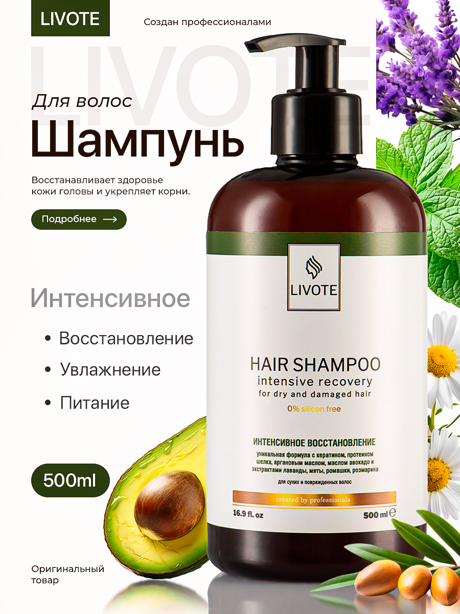 Шампунь для волос Интенсивное Восстановление