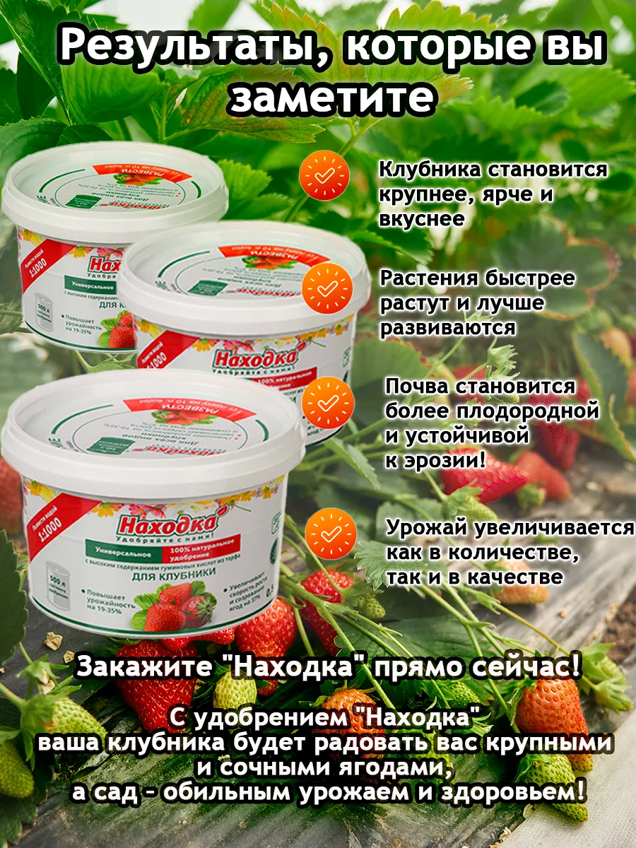 Удобрение-концентрат для клубники
