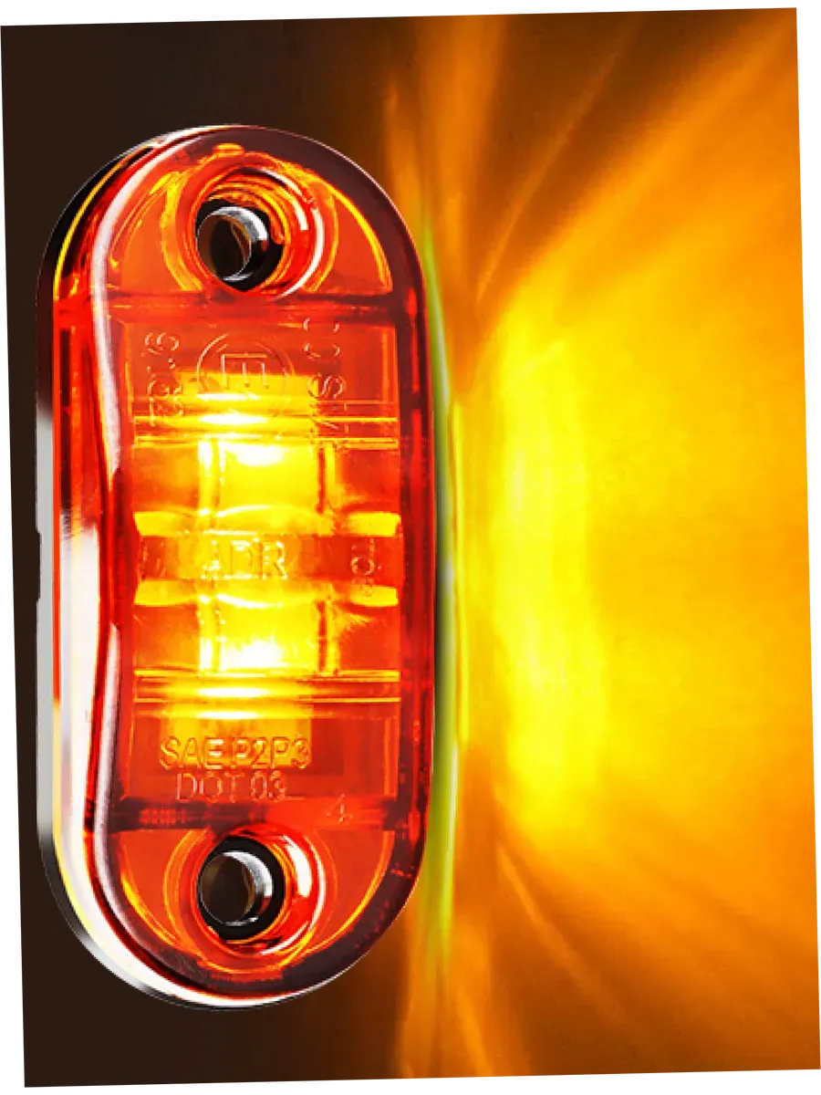 Фонарь габаритный светодиодный 12-24v 8шт