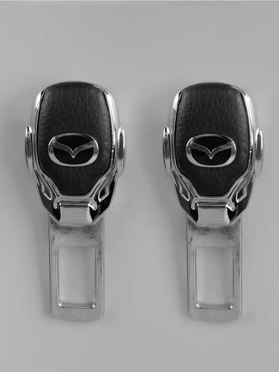 Заглушка ремня безопасности Mazda металлическая