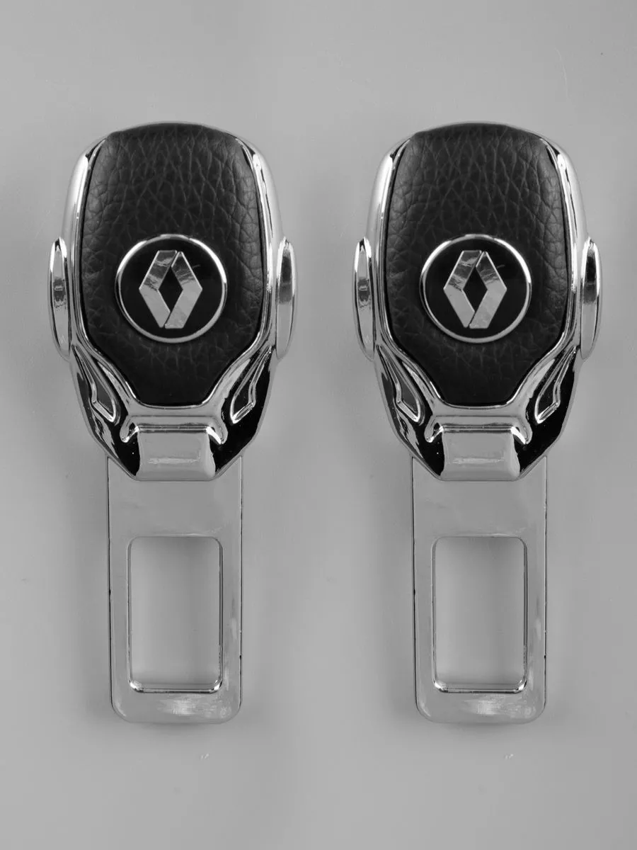 Заглушка ремня безопасности Renault металлическая