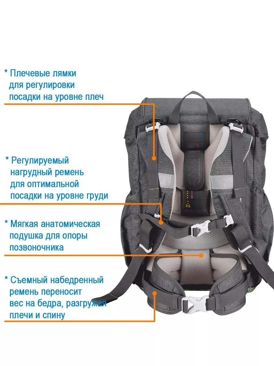 Ранец школьный ортопедический для первоклассника