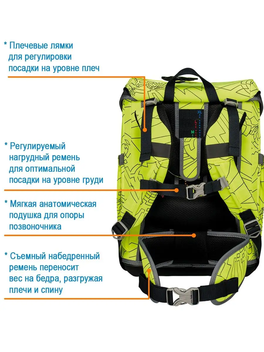 Ранец школьный мальчики ортопедический для первоклассника