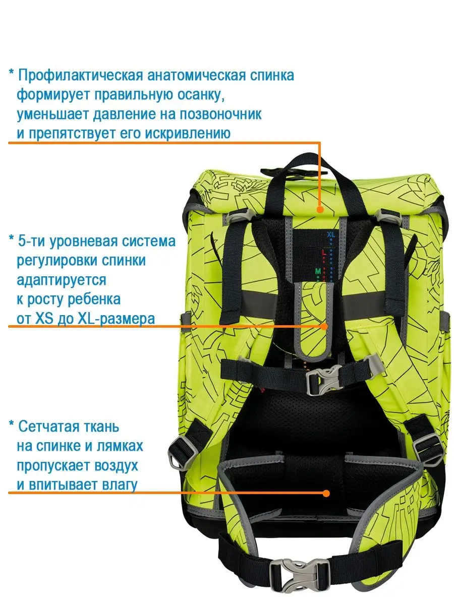 Ранец школьный мальчики ортопедический для первоклассника