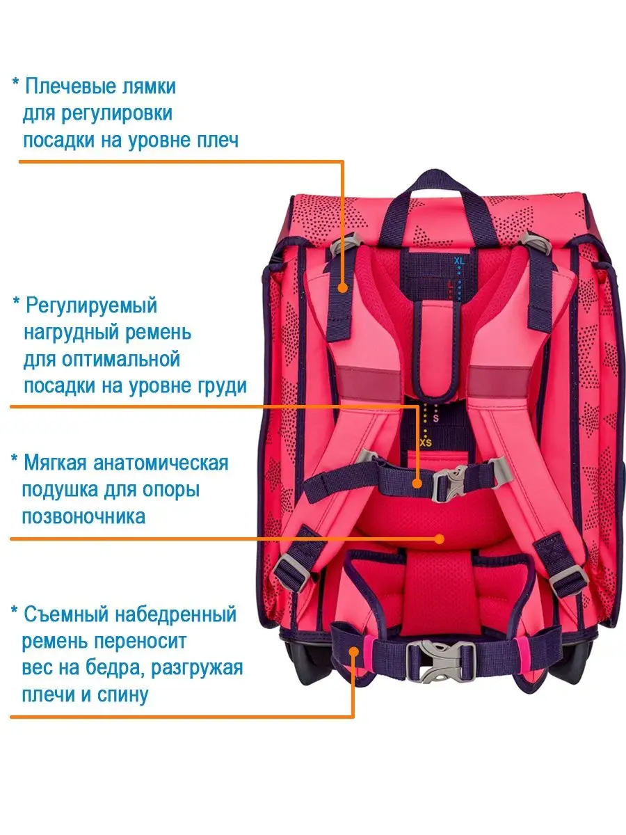 Ранец школьный ортопедический для первоклассника