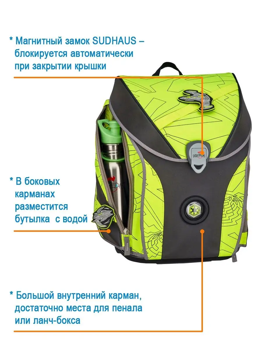 Ранец школьный мальчики ортопедический для первоклассника