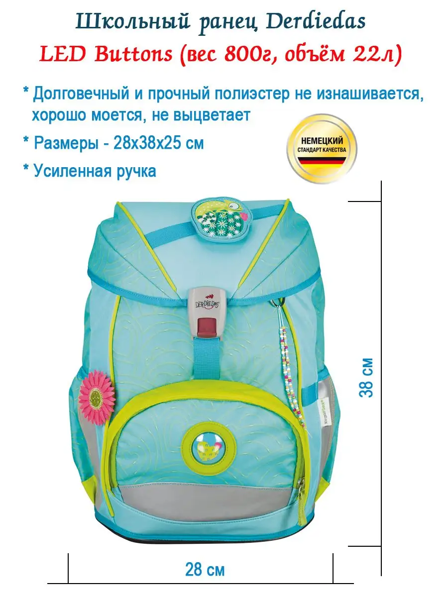 Ранец школьный девочки ортопедический для первоклассника