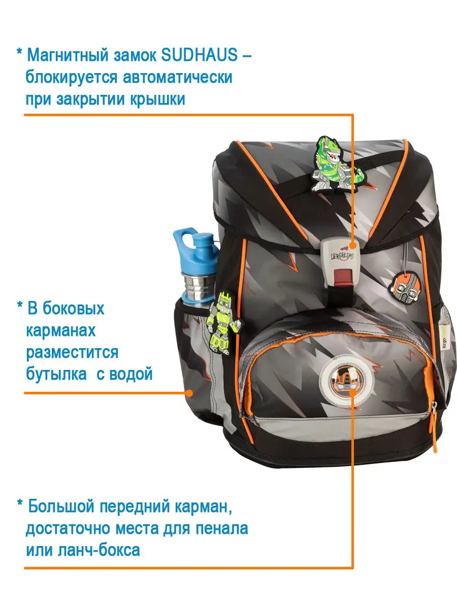 Ранец школьный мальчики ортопедический для первоклассника