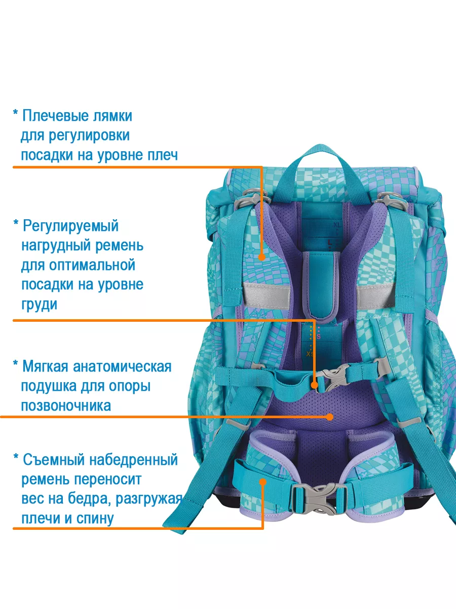 Ранец школьный ортопедический для первоклассника