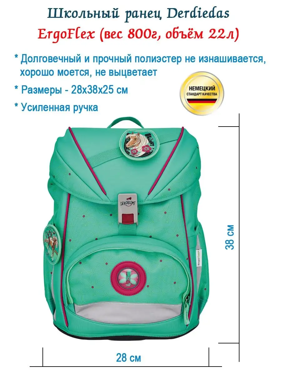 Ранец школьный девочки ортопедический для первоклассника