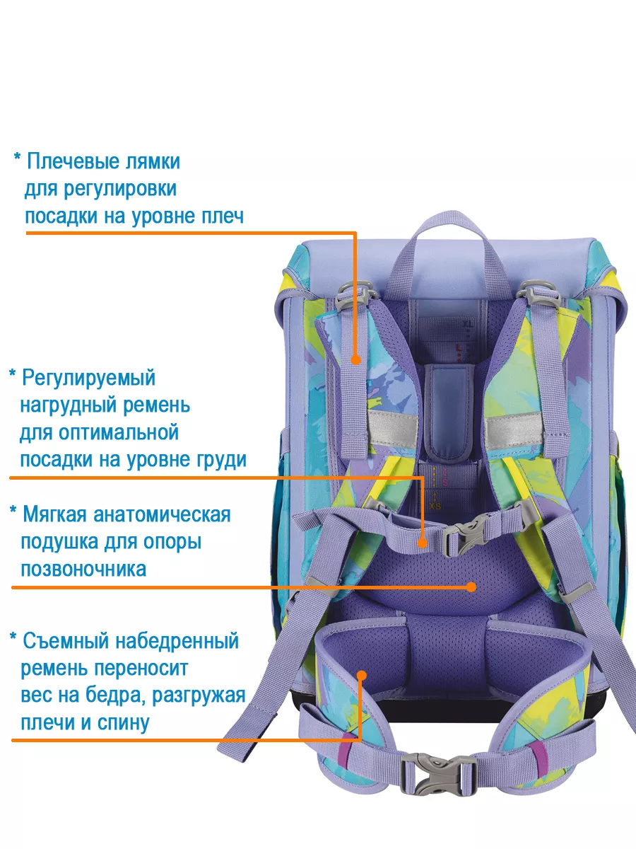Ранец школьный ортопедический для первоклассника