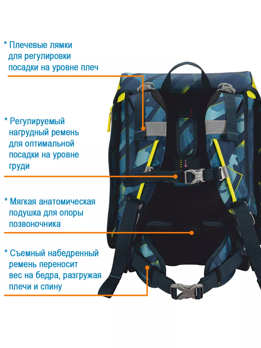 Ранец школьный ортопедический для первоклассника