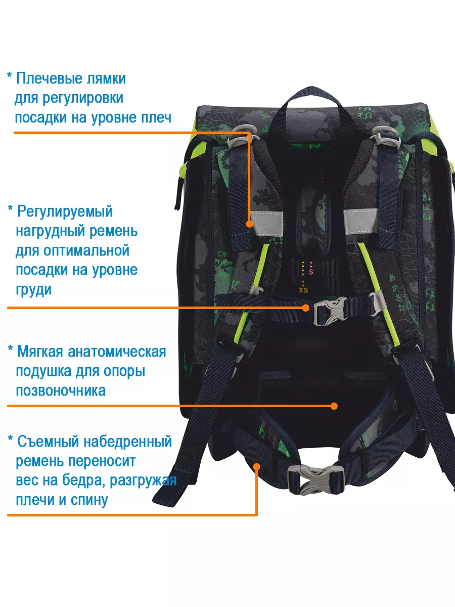 Ранец школьный ортопедический для первоклассника