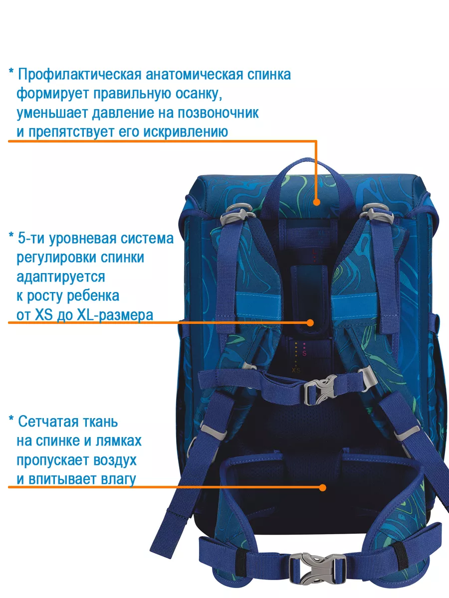 Ранец школьный ортопедический для первоклассника