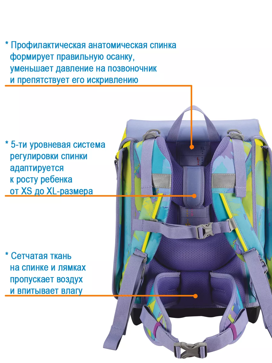 Ранец школьный ортопедический для первоклассника