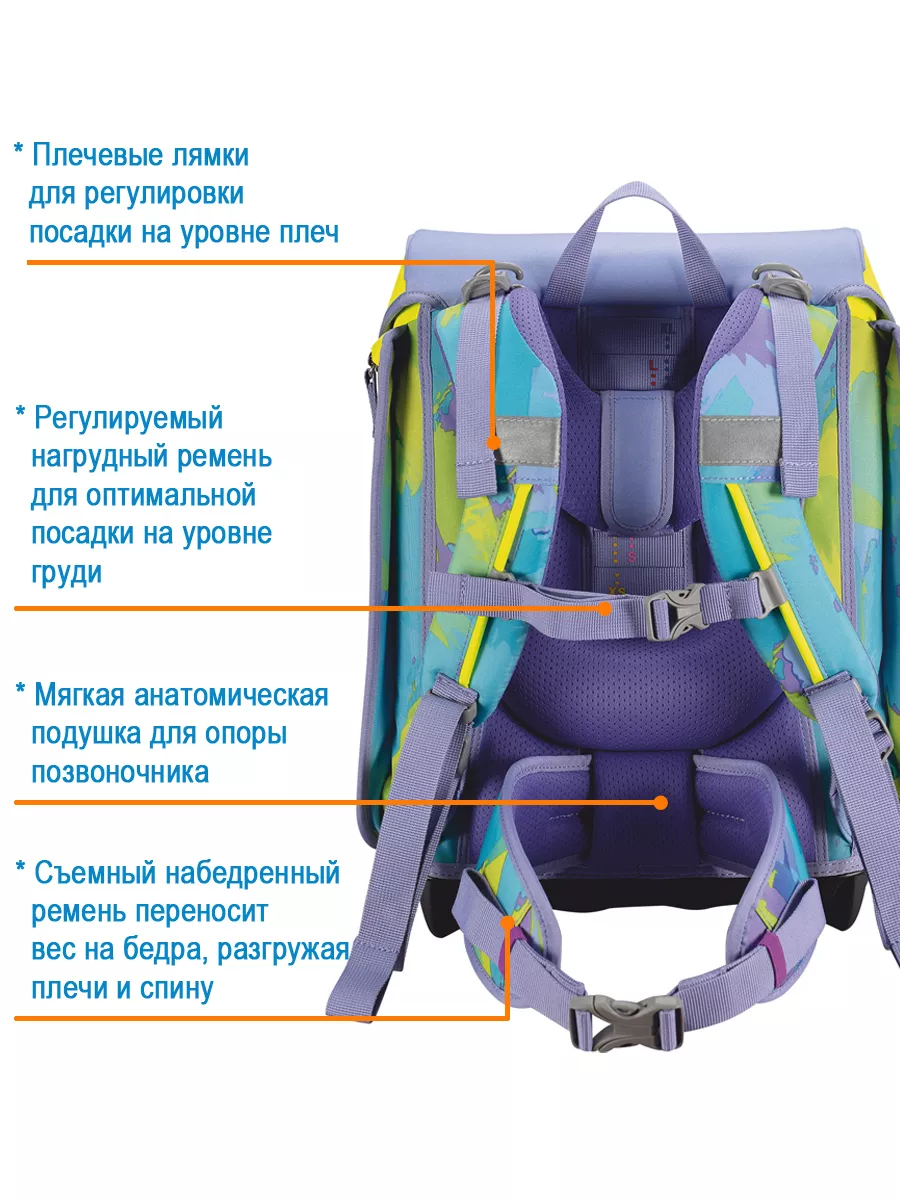 Ранец школьный ортопедический для первоклассника