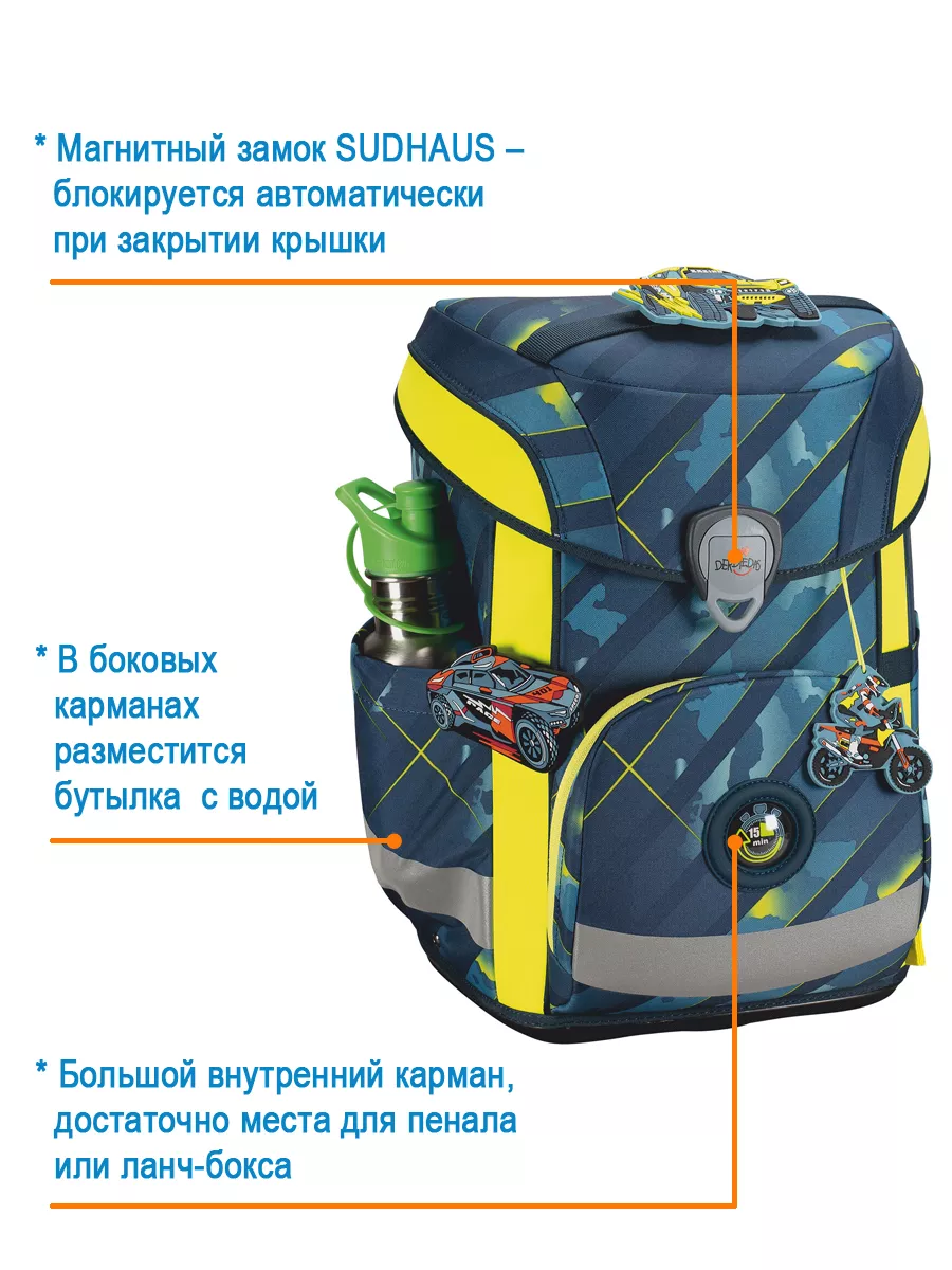Ранец школьный ортопедический для первоклассника