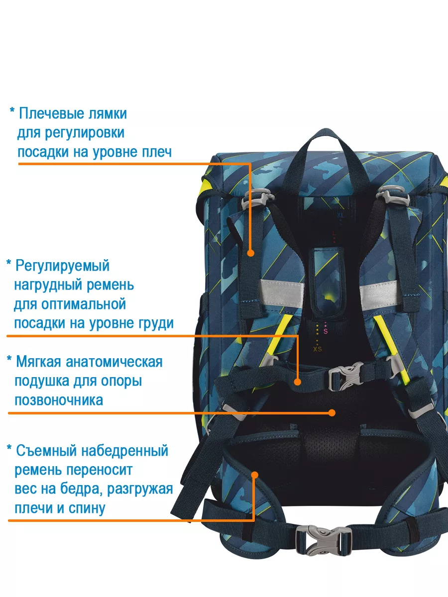 Ранец школьный ортопедический для первоклассника