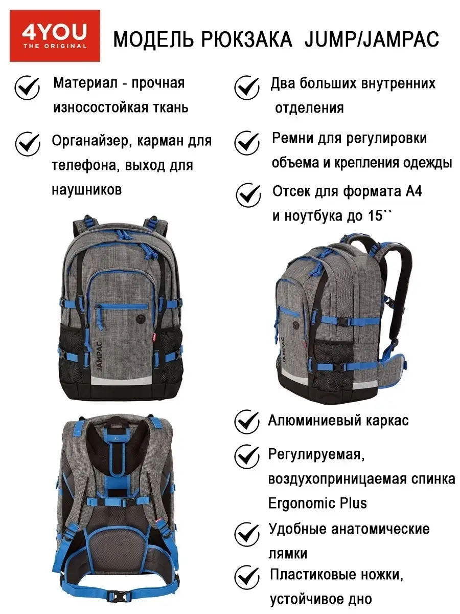Рюкзак школьный городской
