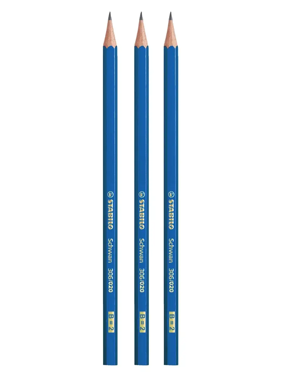 Карандаш чернографитный Schwan 306 твердость B