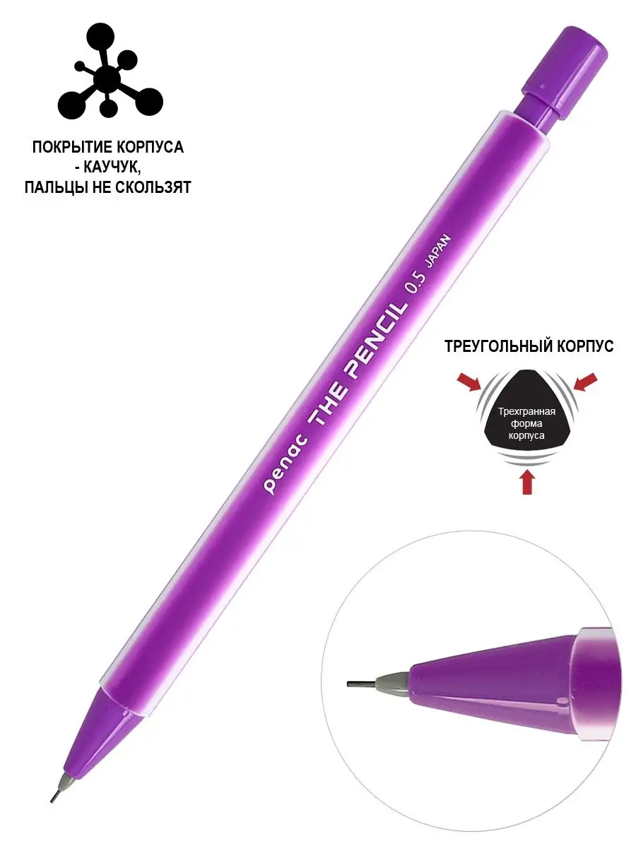 Механический карандаш The Pencil 0.5мм НВ