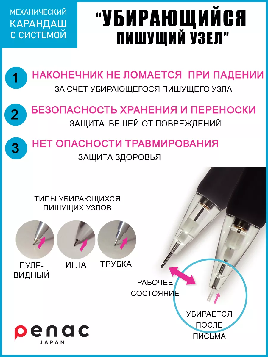 Механический карандаш Chubby 11 0.7мм НВ