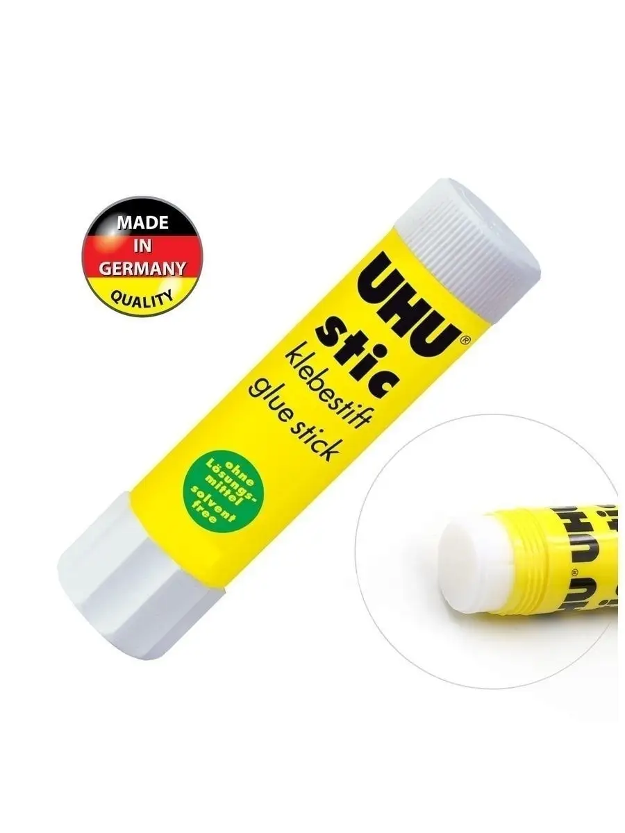 Клей-карандаш UHU STIC 8,2 г 2 шт + MAGIC 8,2 г 1 шт