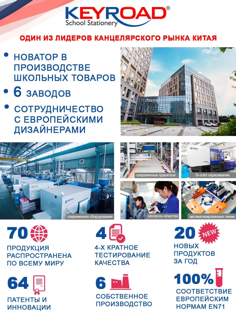 Цветные карандаши Neon 6 цв, трехгранные, дерево, картон