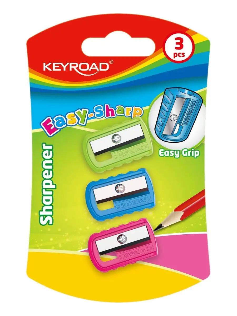 Точилка для простых и цветных карандашей Easy-sharp