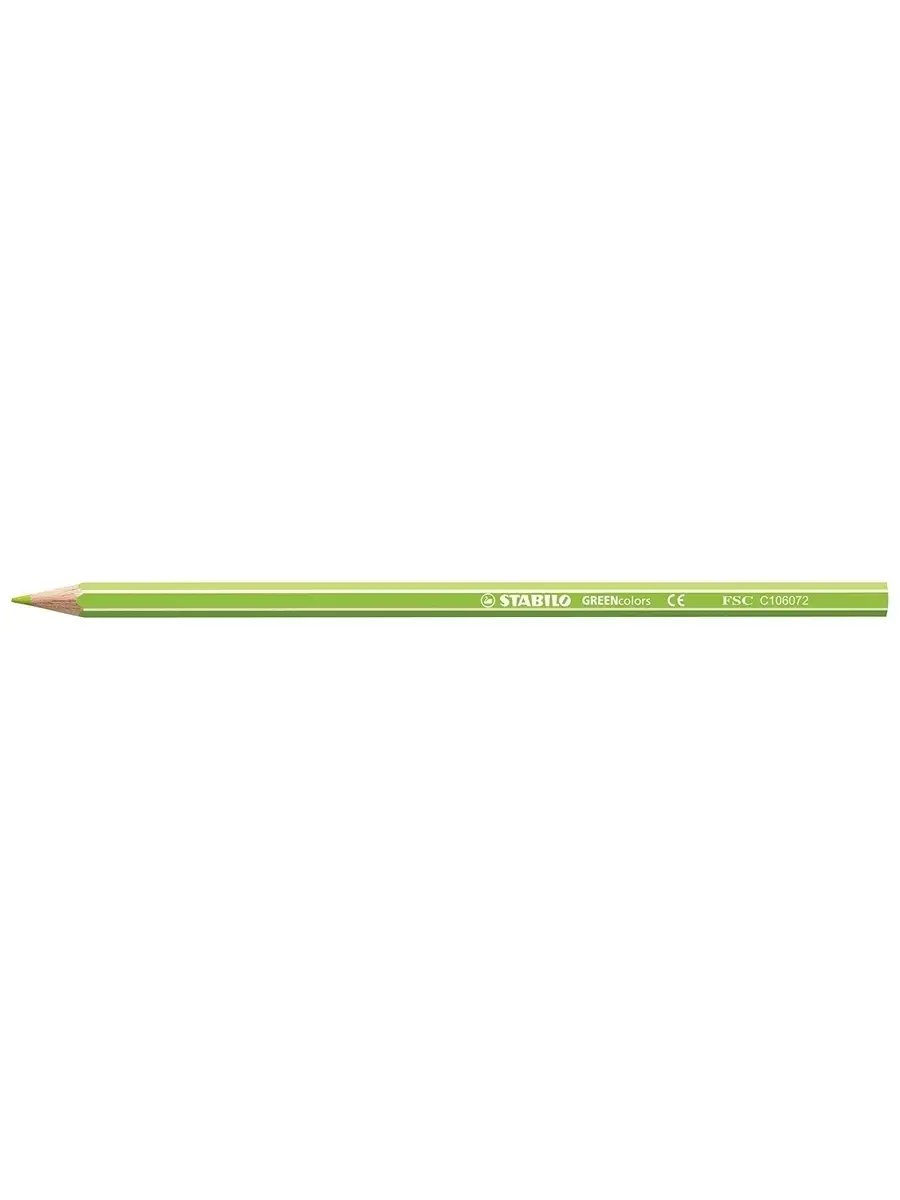 STABILO GREENcolors ARTY набор цветных карандашей 12цв, в картонном футляре