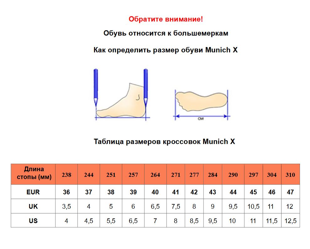 Бутсы мужские Munich MUNDIAL 2.0 FG13 31