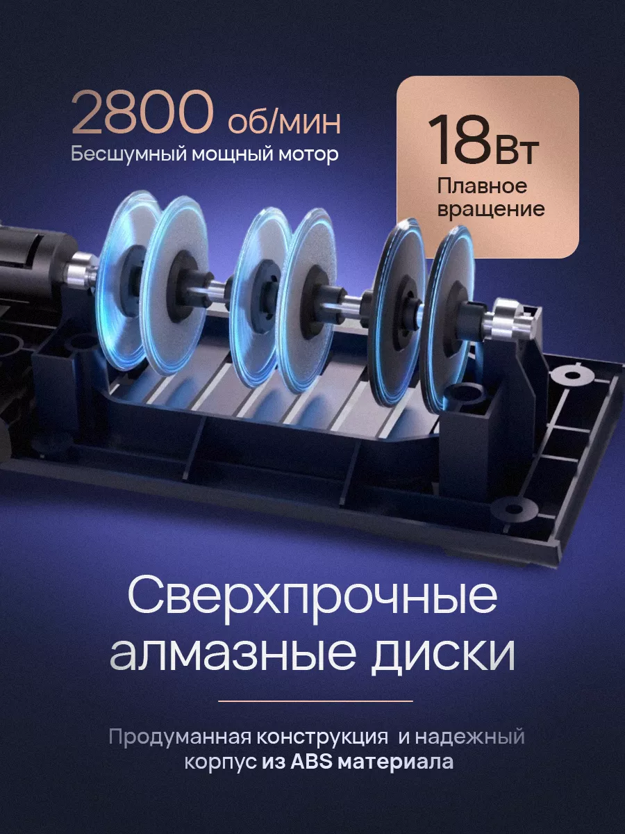 Точилка для ножей кухонных электрическая профессиональная