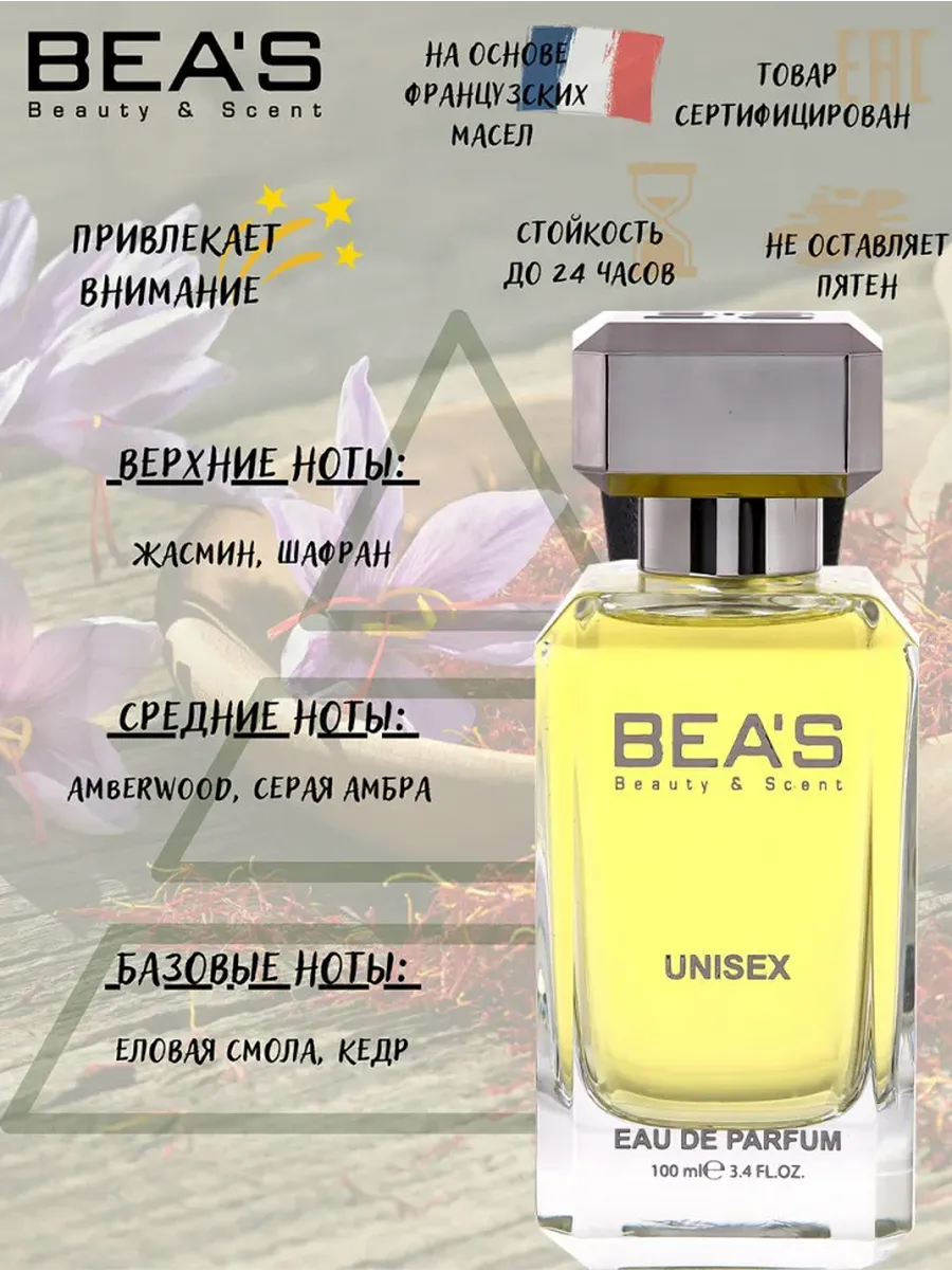 Парфюмерная вода U711 Baccarat Rouge 540 Баккарат 100 мл
