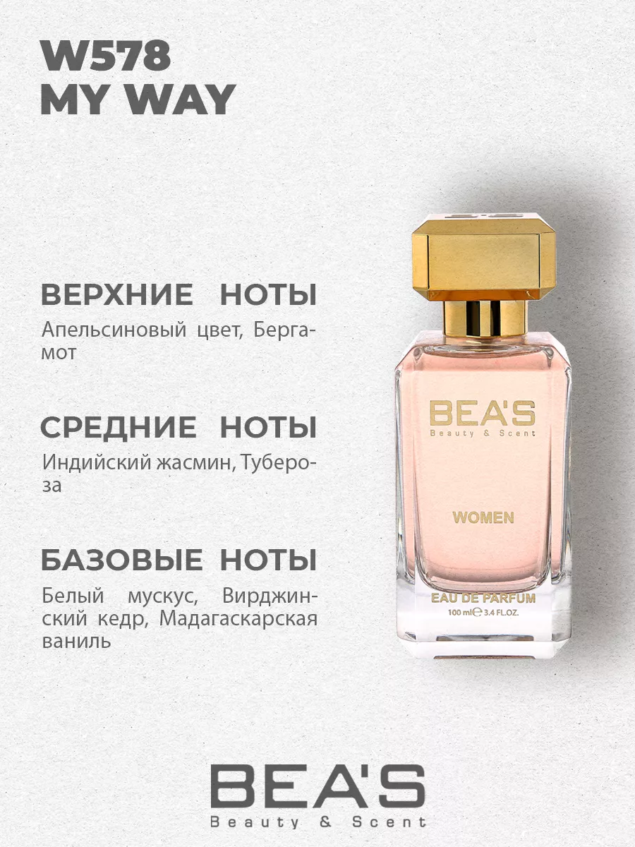 Парфюмерная вода My Way Май Вей W578 100 мл