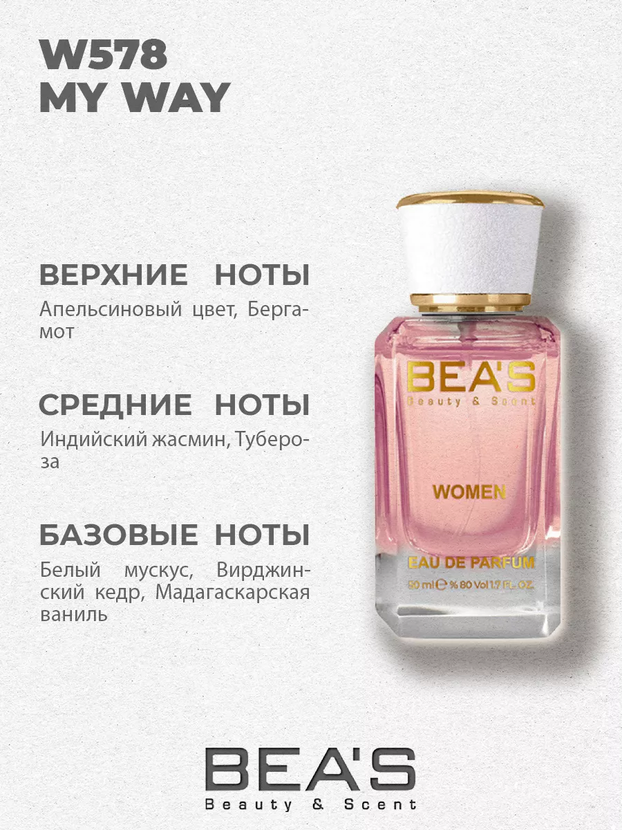 Парфюмерная вода My Way Май Вей W578 50 мл