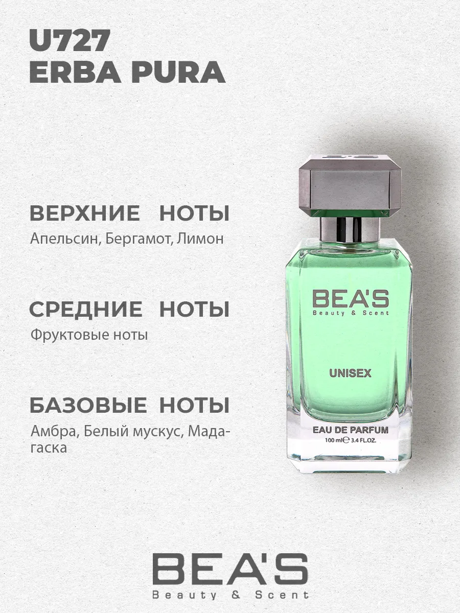 Парфюмерная вода Sospiro Erba Pura U727 100 мл