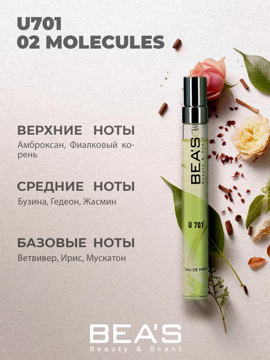 Парфюмерная вода Molecule 02 Escentric U701 10 мл