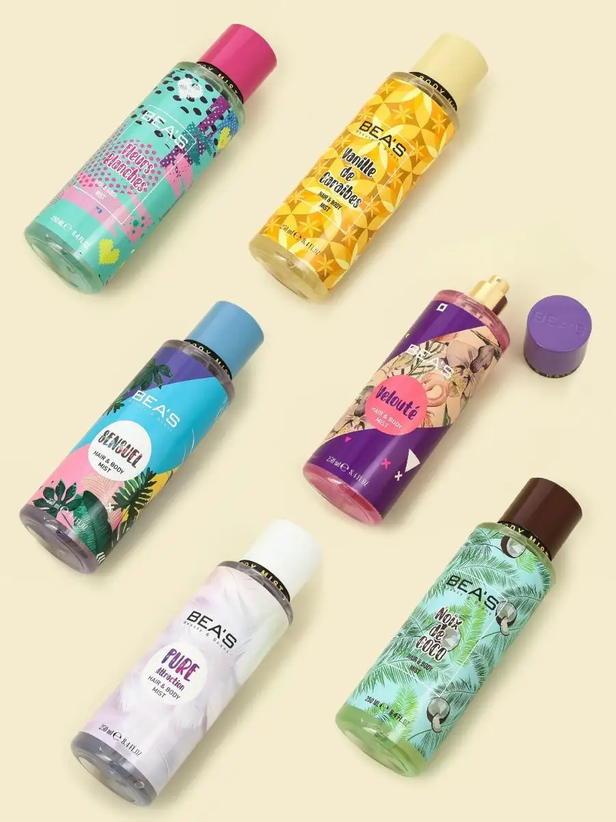 Спрей для тела и волос мист FLEURS BLANCHES 250 ML